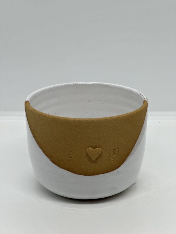 LOVE dip ceramic pot